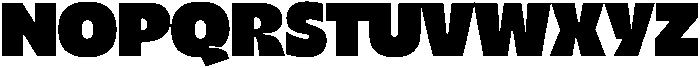 BN Buzzer Regular otf (400) Font UPPERCASE