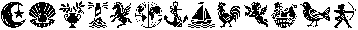 BN Kendell Illustrations otf (400) Font LOWERCASE