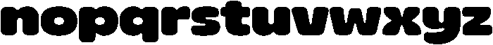 BN Rumble Regular otf (400) Font LOWERCASE
