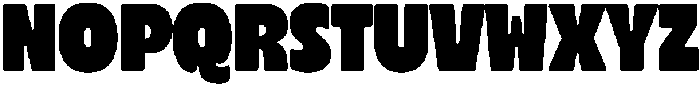 BN Sonic Regular otf (400) Font UPPERCASE
