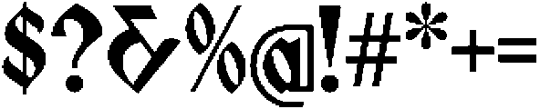 BN Tillman Clean otf (400) Font OTHER CHARS