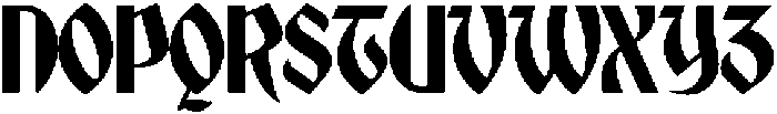 BN Tillman Clean otf (400) Font UPPERCASE