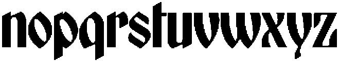 BN Tillman Clean otf (400) Font LOWERCASE