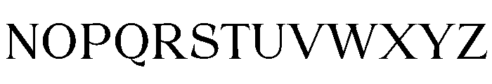 BN Nuance Regular Free Font UPPERCASE