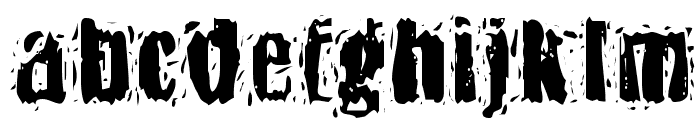 BN-Yiftach Rough Font LOWERCASE