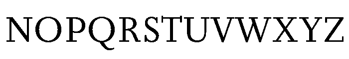 Bodoni Pt Variable Light Font UPPERCASE