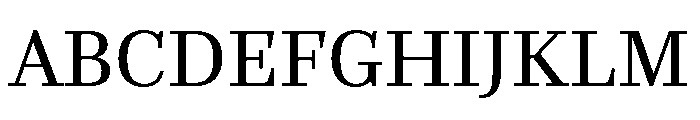 Bodoni Pt Variable Regular Font UPPERCASE