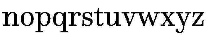 Bodoni Pt Variable Regular Font LOWERCASE