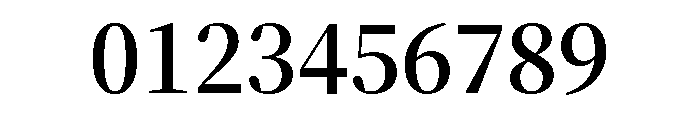 Bodoni Semibold Font OTHER CHARS