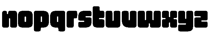 Boiga Fill B Font LOWERCASE