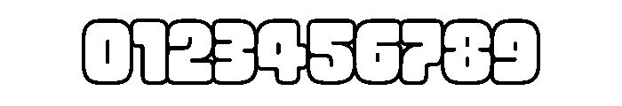 Boiga Outline B Font OTHER CHARS