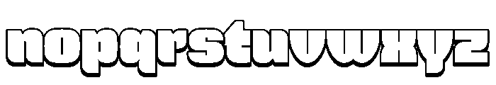 Boiga Regular Font LOWERCASE