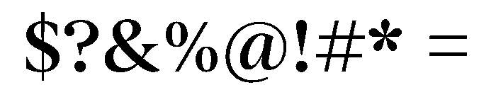 Borax Variable Medium Font OTHER CHARS