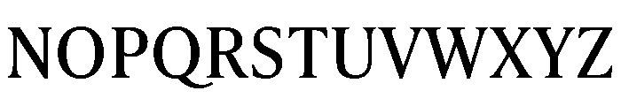 Borax Variable Regular Font UPPERCASE