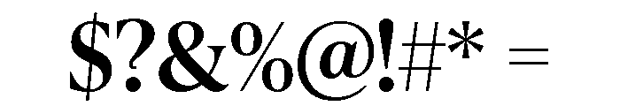 Borax Variable Semibold Font OTHER CHARS