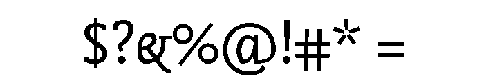 Borel Italic Font OTHER CHARS