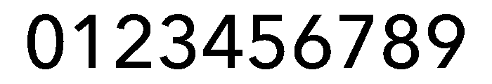 Borel Medium Font OTHER CHARS
