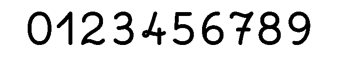 Borel Semibold Font OTHER CHARS