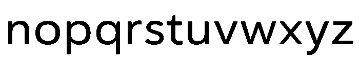 Bouba Round Variable Medium Font LOWERCASE