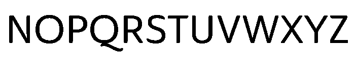 Bouba Round Variable Semibold Font UPPERCASE