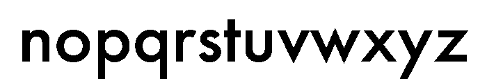 Boucherie Block Medium Font LOWERCASE