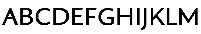 Boucherie Flared Medium Font UPPERCASE