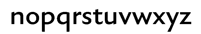Boucherie Flared Medium Font LOWERCASE