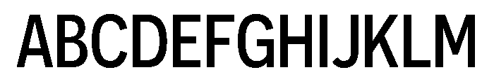 Boucherie Sans Medium Font UPPERCASE