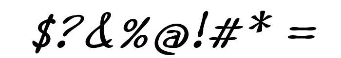 Boddington-BoldItalic Font OTHER CHARS
