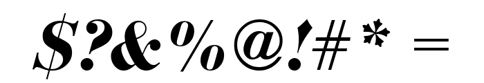 Bodoni-Display-Bold-Italic Font OTHER CHARS