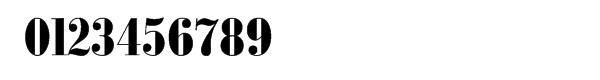 Bodoni FB Bold Condensed Sample
