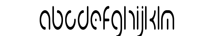 Boontown-CondensedRegular Font LOWERCASE