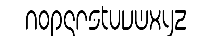 Boontown-CondensedRegular Font LOWERCASE