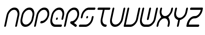 BoontownItalic Font UPPERCASE