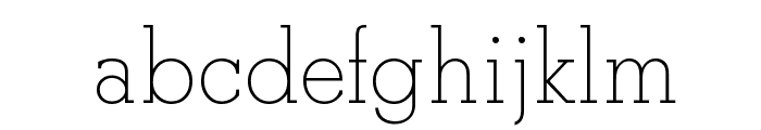 Boston-CE-Light-Regular Font LOWERCASE