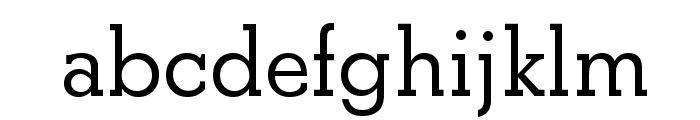 Boston-Regular Font LOWERCASE