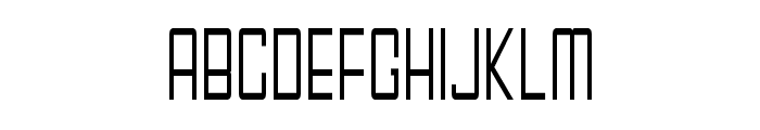 Botto-CondensedRegular Font UPPERCASE