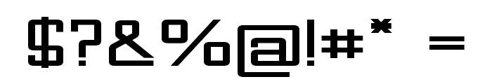 Botto-ExpandedBold Font OTHER CHARS
