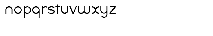 Boucle Plain Font LOWERCASE