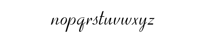 Bow Normal Font LOWERCASE