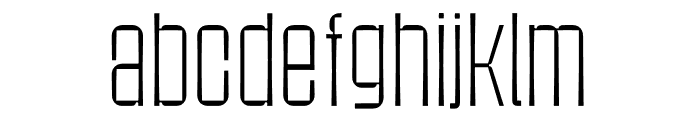 Boxout Variable Font LOWERCASE