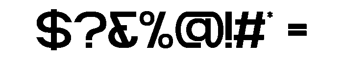 BOKRA-Regular Font OTHER CHARS
