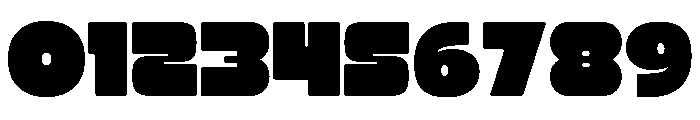 BOLD NUMEZ Regular Font OTHER CHARS