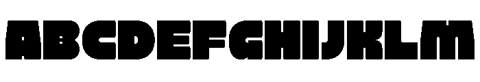 BOLD NUMEZ Regular Font UPPERCASE