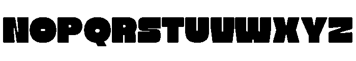 BOLD NUMEZ Regular Font UPPERCASE