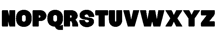 BOLDGERIOV-Regular Font UPPERCASE