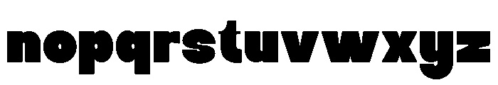 BOLDGERIOV-Regular Font LOWERCASE