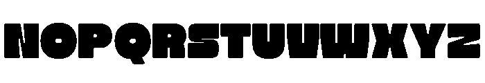 BOLDNUMEZ-Regular Font UPPERCASE