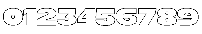 BOLDUM Bold LineThick Font OTHER CHARS