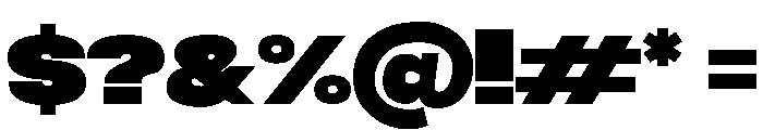 BOLDUM Bold Font OTHER CHARS